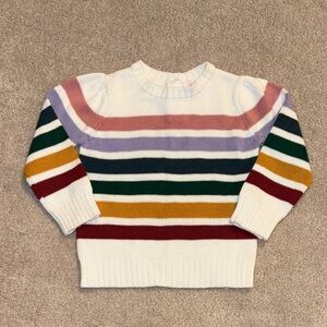 Ruffle Butts Toddler Girl Striped Sweater